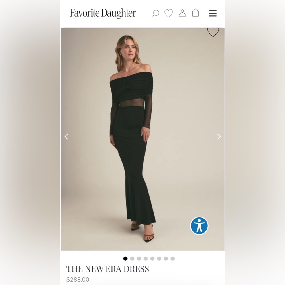 Favorite Daughter New Era Black Dress
